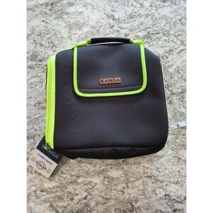 Kanga Kase Mate Cooler 12-Pack Black/Lime Green NEW